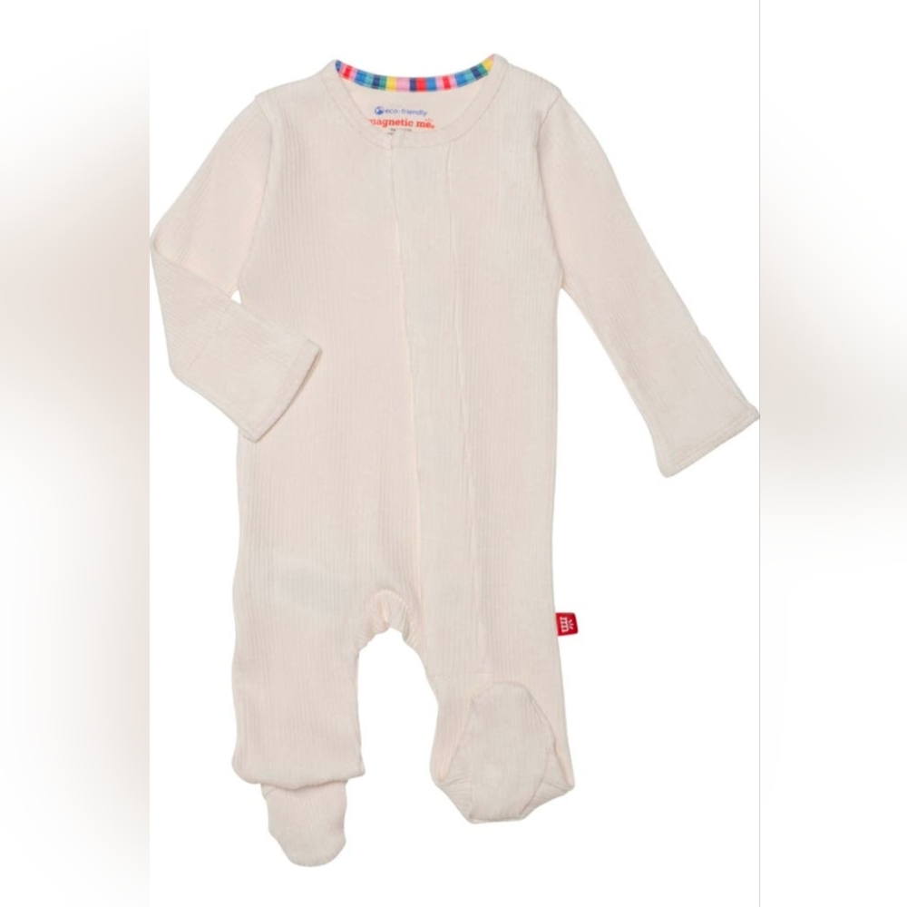 Magnetic Me White Kids Footie